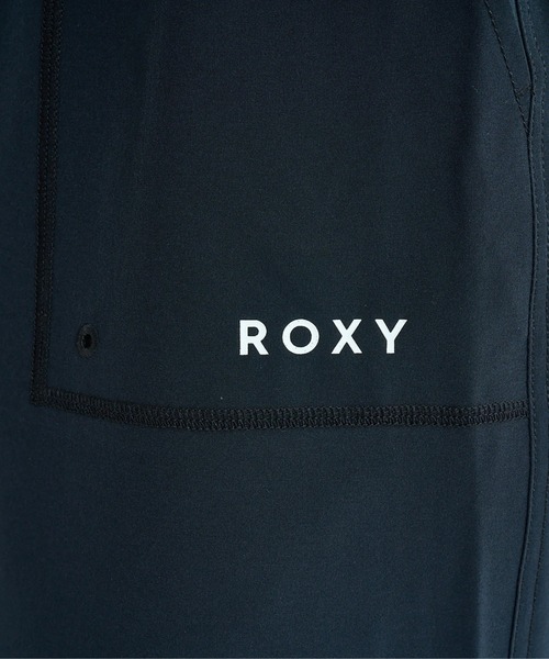 ROXY（ロキシー）の「HORIZONTAL LINE /ロキシー水陸両用ウエストゴムボードショーツ・バギーショーツ（水着）（水着・レディース・ベージュ/ブラック・SMALL/MEDIUM/LARGE）」の8枚目の写真