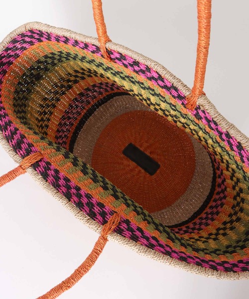 The Bagmati（ザバグマティ）の「アバカトートバッグ【バグマティ/BAGMATI】（かごバッグ・レディース・ブラック・フリー）」の16枚目の写真