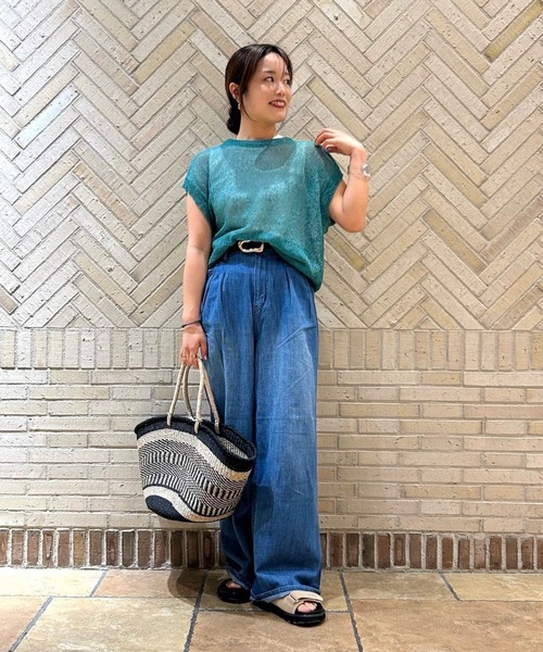 The Bagmati（ザバグマティ）の「アバカトートバッグ【バグマティ/BAGMATI】（かごバッグ・レディース・ブラック・フリー）」の12枚目の写真