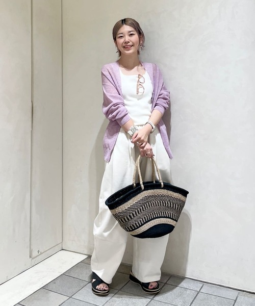 The Bagmati（ザバグマティ）の「アバカトートバッグ【バグマティ/BAGMATI】（かごバッグ・レディース・ブラック・フリー）」の11枚目の写真