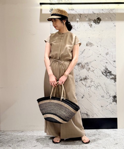 The Bagmati（ザバグマティ）の「アバカトートバッグ【バグマティ/BAGMATI】（かごバッグ・レディース・ブラック・フリー）」の19枚目の写真