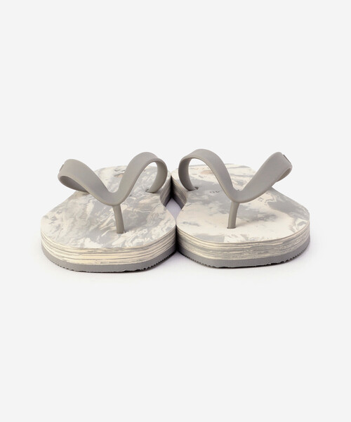 Bshop(ビショップ)の「buntA | 〈別注〉ビーチサンダル Gray (Marble) WOMEN(サンダル・レディース・グレー・24/25/23)」の7枚目の写真