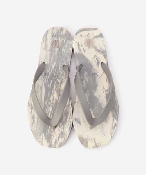 Bshop(ビショップ)の「buntA | 〈別注〉ビーチサンダル Gray (Marble) WOMEN(サンダル・レディース・グレー・24/25/23)」の1枚目の写真