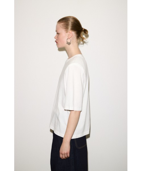 tシャツ THROW PADDED HALF SLEEVE T/SH パディド ハーフスリーブ ティーシャツ 半袖 夏服 レディース THROW by SLY tシャツ PADDED HALF SLEEVE T/SH パディド ハーフ