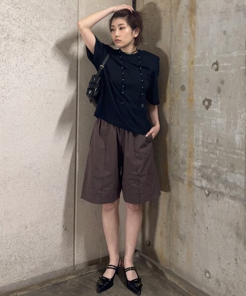 セール】THROW PADDED HALF SLEEVE T/SH パディド ハーフ