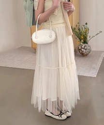 aimoha | ボリュームチュールティアードスカート(スカート)