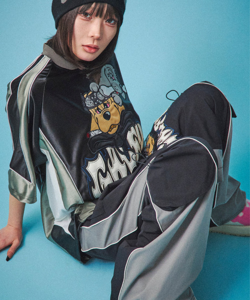 GALFY（ガルフィー）の「『GALFY/ガルフィー』病みに争いしサイバーパンツ【Z】【Z】（その他パンツ・レディース・オフホワイト/グレー/ブラック・XL/L）」の10枚目の写真