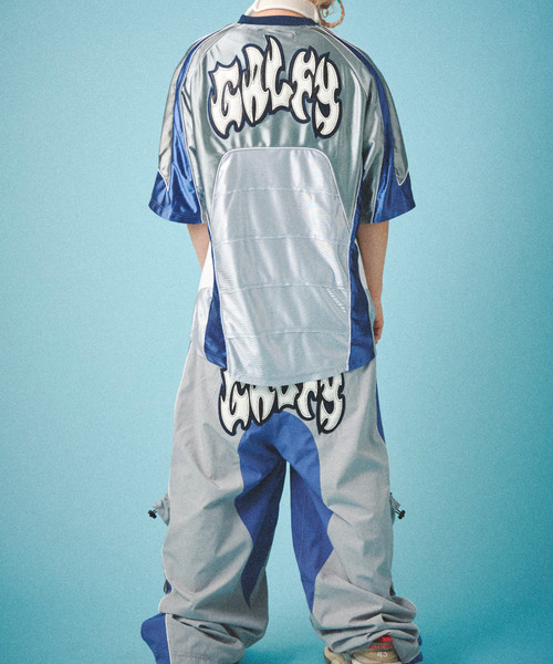 GALFY（ガルフィー）の「『GALFY/ガルフィー』病みに争いしサイバーパンツ【Z】【Z】（その他パンツ・レディース・オフホワイト/グレー/ブラック・XL/L）」の17枚目の写真