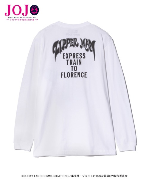 glamb（グラム）の「Bruno Bucciarati’s Stand Cutsew（Tシャツ/カットソー・メンズ・ホワイト/ブラック・XL/L/M/S）」の3枚目の写真