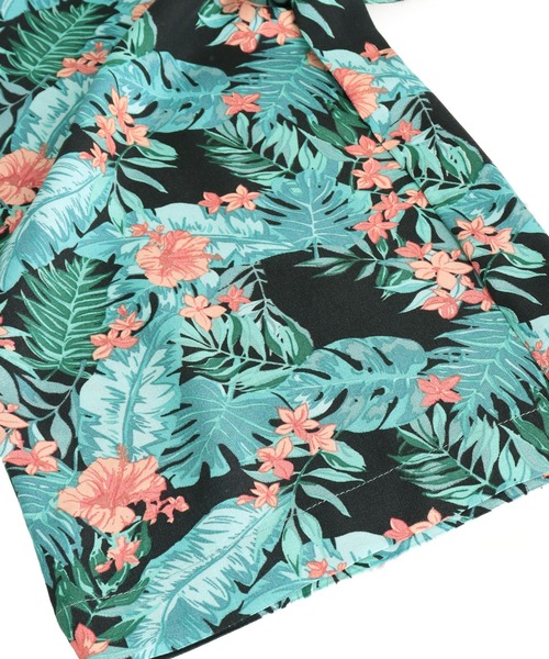 anap mimpi（アナップミンピ）の「ボタニカル柄 レーヨン ワイド パンツ【セットアップ着用可（その他パンツ・レディース・ブラック/グリーン・FREE）」の21枚目の写真