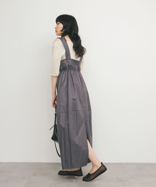 KBF（ケイビーエフ）の「コンパクトシャーリングブラウス（シャツ/ブラウス・レディース・アイボリー/ブラック/イエロー・ONE）」の10枚目の写真