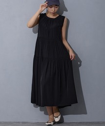 NICOLE white | ティーアードワンピース(ワンピース)