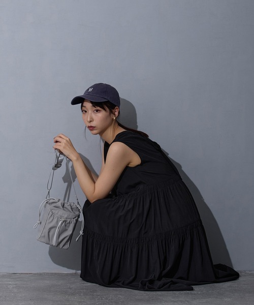 NICOLE white（ニコルホワイト）の「ティーアードワンピース（ワンピース・レディース・ブルー/ブラック/オリーブ・FREE）」の10枚目の写真