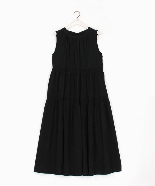 NICOLE white（ニコルホワイト）の「ティーアードワンピース（ワンピース・レディース・ブルー/ブラック/オリーブ・FREE）」の17枚目の写真