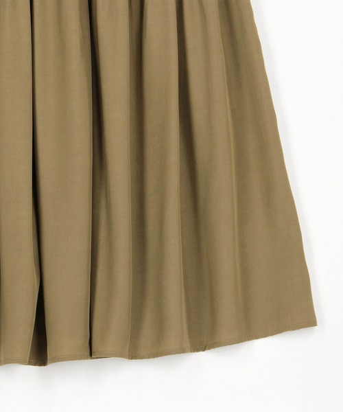 NICOLE white（ニコルホワイト）の「ティーアードワンピース（ワンピース・レディース・ブルー/ブラック/オリーブ・FREE）」の22枚目の写真