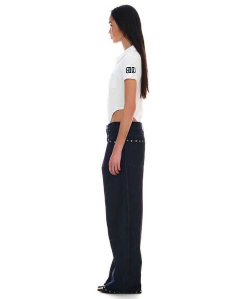 BEEDEN（ビーデン）の「POLO BODYSUITS（シャツ/ブラウス・レディース・ネイビー/ホワイト・FREE）」の16枚目の写真