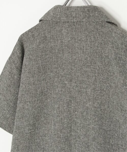 セール】サマーツィードハーフスリーブジャケット（テーラード