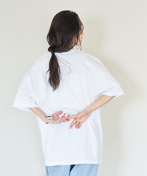 coen（コーエン）の「ROCK STANLEY（ロックスタンレー）別注 RADIO-Tシャツ（Tシャツ/カットソー・レディース・オフホワイト/ダークグレー/ネイビー/その他2/その他3/その他1・M/L）」の7枚目の写真