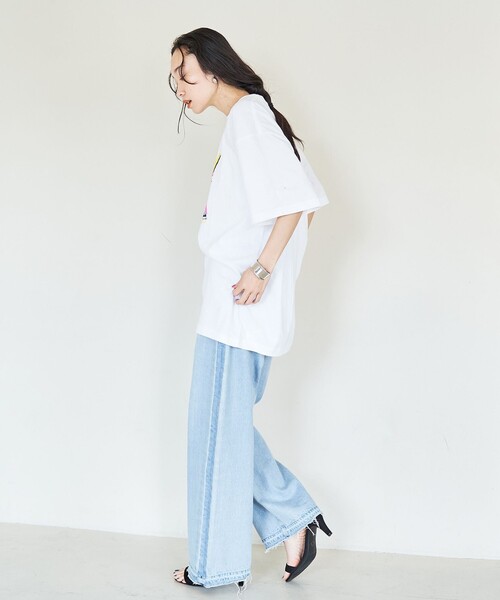 coen（コーエン）の「ROCK STANLEY（ロックスタンレー）別注 RADIO-Tシャツ（Tシャツ/カットソー・レディース・オフホワイト/ダークグレー/ネイビー/その他2/その他3/その他1・M/L）」の11枚目の写真