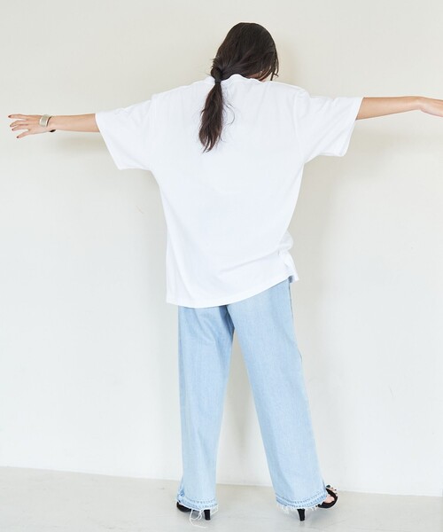 coen（コーエン）の「ROCK STANLEY（ロックスタンレー）別注 RADIO-Tシャツ（Tシャツ/カットソー・レディース・オフホワイト/ダークグレー/ネイビー/その他2/その他3/その他1・M/L）」の12枚目の写真