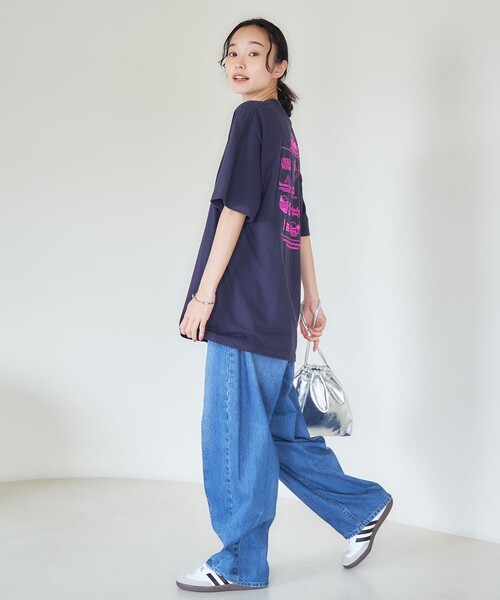 coen（コーエン）の「ROCK STANLEY（ロックスタンレー）別注 RADIO-Tシャツ（Tシャツ/カットソー・レディース・オフホワイト/ダークグレー/ネイビー/その他2/その他3/その他1・M/L）」の20枚目の写真