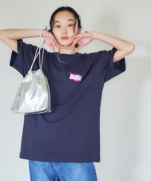 coen（コーエン）の「ROCK STANLEY（ロックスタンレー）別注 RADIO-Tシャツ（Tシャツ/カットソー・レディース・オフホワイト/ダークグレー/ネイビー/その他2/その他3/その他1・M/L）」の22枚目の写真