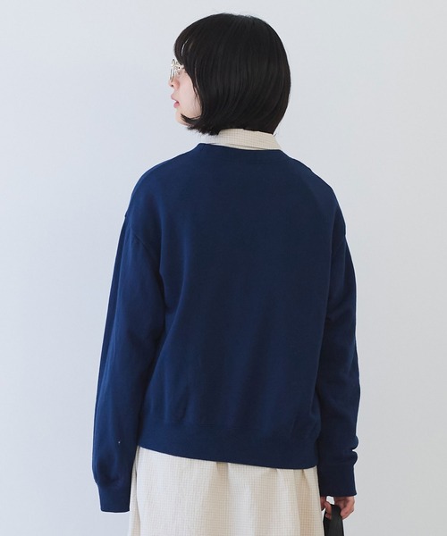 30/10 コーマ裏毛 子ひつじ刺繍 スウェット（スウェット）｜bulle de