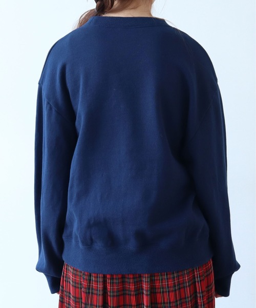 セール】30/10 コーマ裏毛 子ひつじ刺繍 スウェット（スウェット