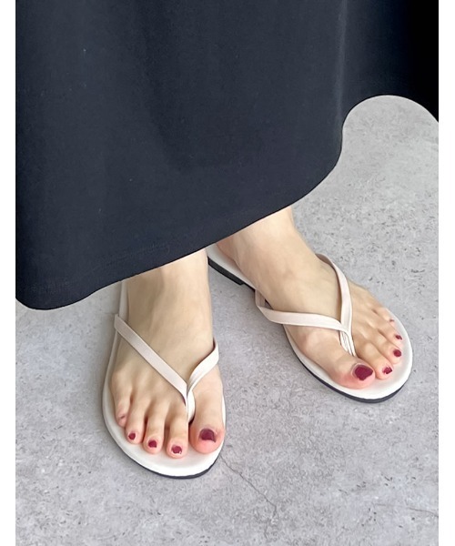 Re:EDIT（リエディ）の「シンプルビーチサンダル（サンダル・レディース・ホワイト/シルバー/ブラック・SMALL/MEDIUM/LARGE）」の8枚目の写真