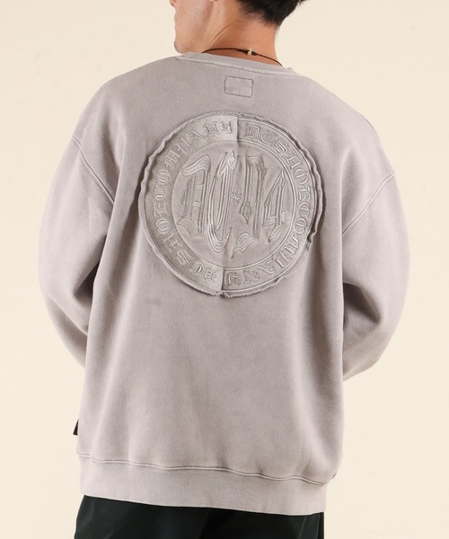 DC（ディーシー）の「【ムラサキスポーツ限定】DC/ディーシー スウェット/トレーナー DPO254058M（スウェット・メンズ・スミクロ/シルバーグレー/チャコールグレー・XL/L/M）」の3枚目の写真