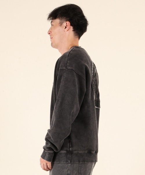 DC（ディーシー）の「【ムラサキスポーツ限定】DC/ディーシー スウェット/トレーナー DPO254058M（スウェット・メンズ・スミクロ/シルバーグレー/チャコールグレー・XL/L/M）」の10枚目の写真