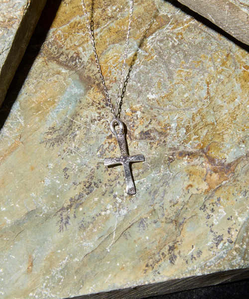 HARIM（ハリム）の「HARIM ハリム / CHARM CROSS PENDANT シルバー925クロスネックレス ロジウムコーティング / HRPM003 RP（ネックレス・メンズ・シルバー・FREE）」の5枚目の写真