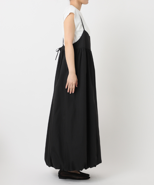 JOURNAL STANDARD relume（ジャーナルスタンダード　レリューム）の「［2枚セット］フレンチスリーブT付きバルーンキャミワンピース（ワンピース・レディース・ブラック/チャコールグレー・FREE）」の19枚目の写真