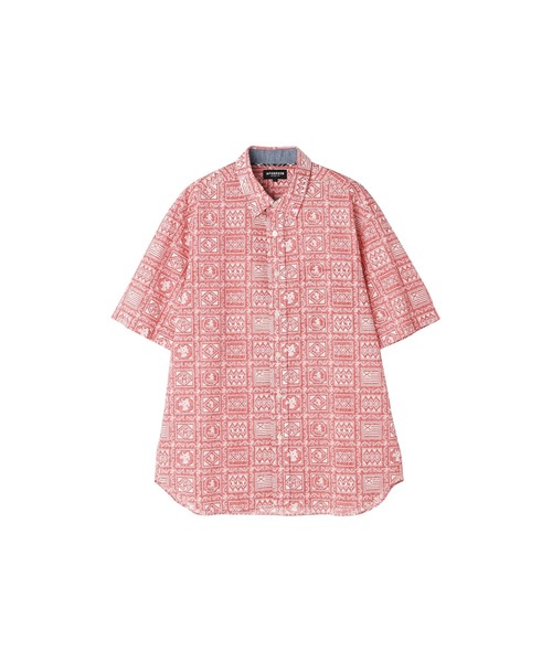 McGREGOR(マックレガー)の「ベア柄リップルシャツ(シャツ/ブラウス・メンズ・レッド/ネイビー・L/M/XL)」の15枚目の写真