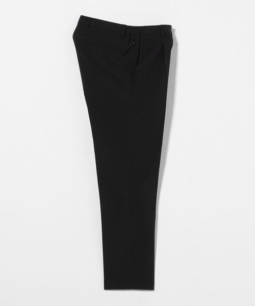 UNITED ARROWS（ユナイテッドアローズ）の「テック タフタ サイドシャーリング 1プリーツ スラックス UA COZY ‐ウォッシャブル ストレッチ(タテ) 接触冷感 防しわ‐（スラックス・メンズ・ブラック・S/L/XXL/M/XL）」の8枚目の写真