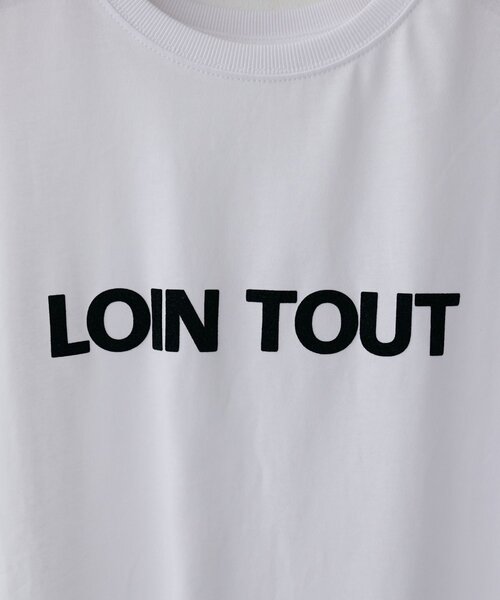DISCOAT（ディスコート）の「シンプルロゴTシャツ（Tシャツ/カットソー・レディース・ホワイト/チャコールグレー/オフホワイト・FREE）」の12枚目の写真