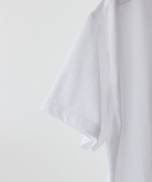 DISCOAT（ディスコート）の「シンプルロゴTシャツ（Tシャツ/カットソー・レディース・ホワイト/チャコールグレー/オフホワイト・FREE）」の15枚目の写真