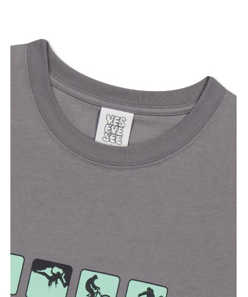 ★YESEYESEE★ YES Outdoor Tee Grey YS251TTSST13GRE セール】Y.E.S Outdoor Tee（Tシャツ/カットソー）｜YESEYESEE