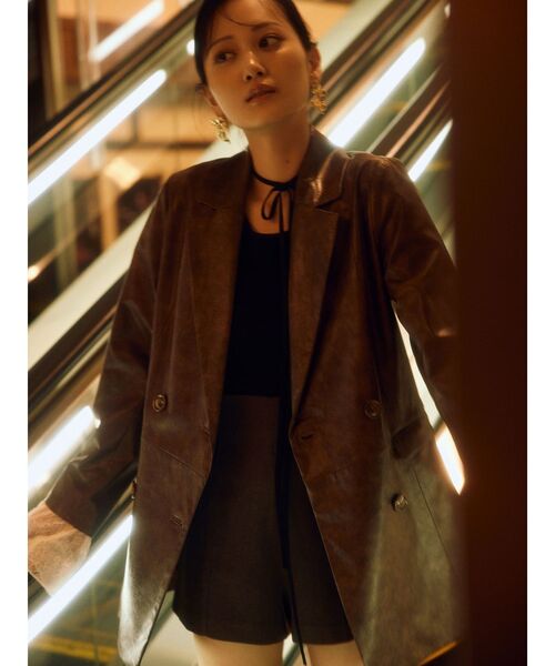 RESEXXY（リゼクシー）の「ハイウエストショートパンツ（その他パンツ・レディース・チャコールグレー/ブラック/ベージュ・FREE）」の18枚目の写真