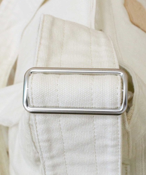 schott（ショット）の「NEWSPAPER BAG（ショルダーバッグ・メンズ・キナリ/ブラック・FREE）」の8枚目の写真