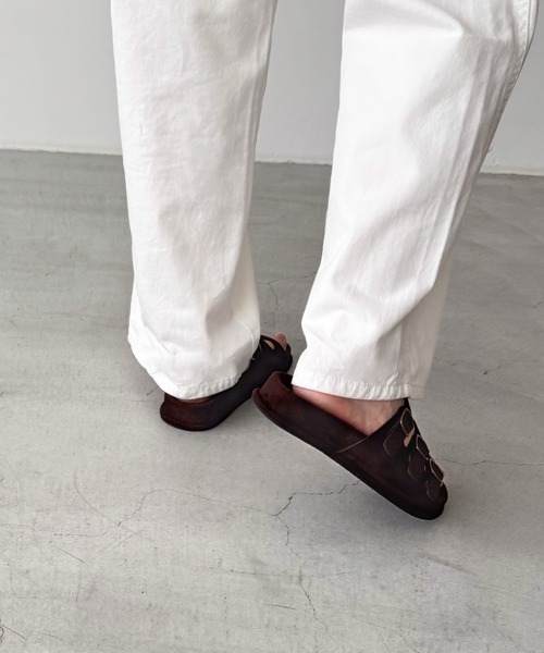 CANAL JEAN(キャナルジーン)の「El mar トリプルベルトサンダル(サンダル・レディース・ブラック/ダークブラウン/キャメル・23.5/24/24.5)」の11枚目の写真