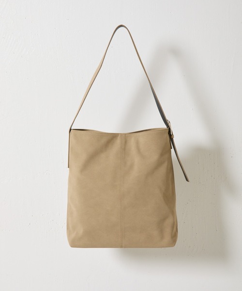 COLONY 2139（コロニートゥーワンスリーナイン）の「スエードライクワンショルダーバッグ（ショルダーバッグ・レディース・ブラウン/ベージュ・FREE）」の6枚目の写真