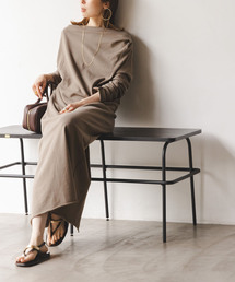 GREYCHORD（グレーコード）の「《NOBLE別注》GREYCHORD/グレーコード タックギャザーワンピース（ワンピース）」