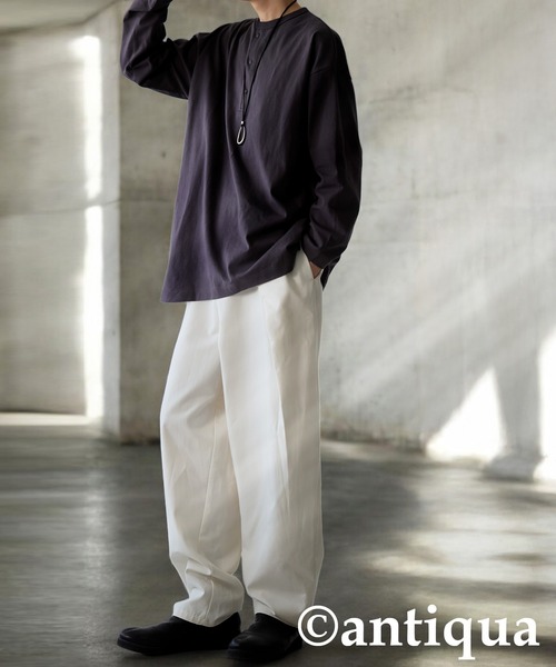 antiqua（アンティカ）の「デザインテーパードパンツ（その他パンツ・レディース・ブラック/グレー/オフホワイト・LARGE/MEDIUM）」の12枚目の写真