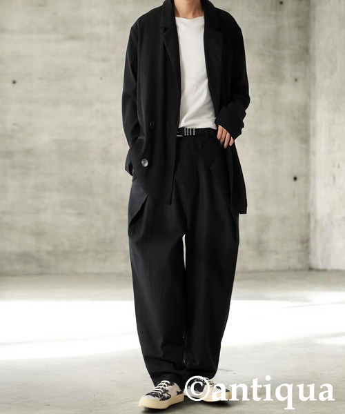 antiqua（アンティカ）の「デザインテーパードパンツ（その他パンツ・レディース・ブラック/グレー/オフホワイト・LARGE/MEDIUM）」の20枚目の写真