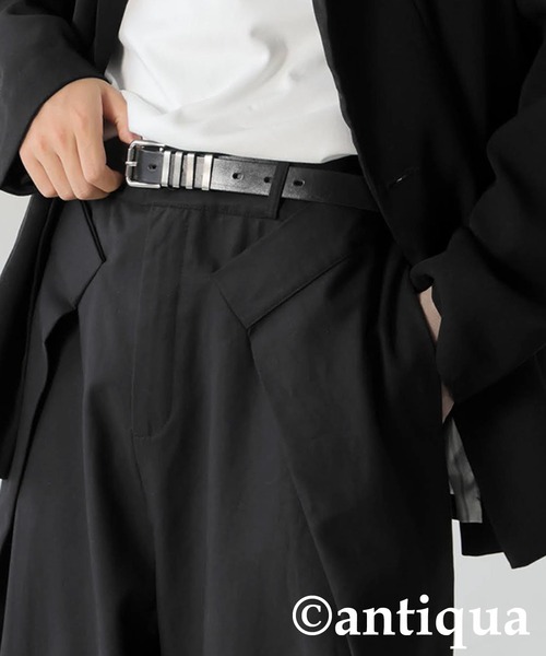 antiqua（アンティカ）の「デザインテーパードパンツ（その他パンツ・レディース・ブラック/グレー/オフホワイト・LARGE/MEDIUM）」の21枚目の写真