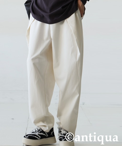 antiqua（アンティカ）の「デザインテーパードパンツ（その他パンツ・レディース・ブラック/グレー/オフホワイト・LARGE/MEDIUM）」の10枚目の写真