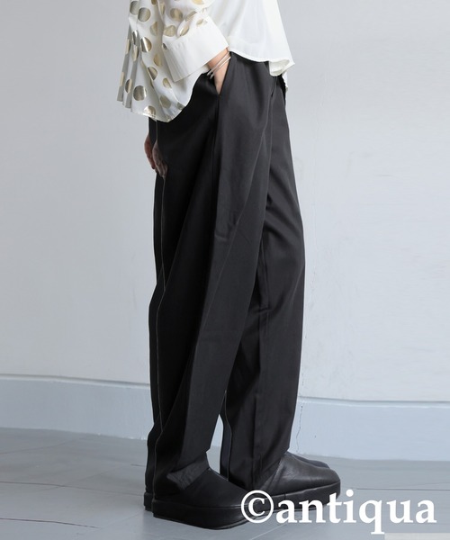 antiqua（アンティカ）の「デザインテーパードパンツ（その他パンツ・レディース・ブラック/グレー/オフホワイト・LARGE/MEDIUM）」の17枚目の写真