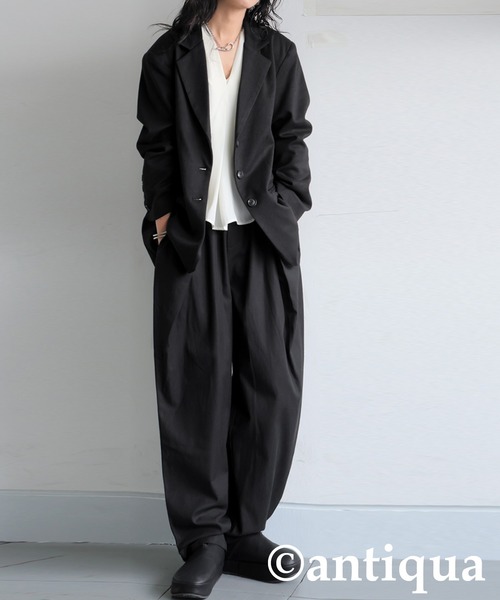 antiqua（アンティカ）の「デザインテーパードパンツ（その他パンツ・レディース・ブラック/グレー/オフホワイト・LARGE/MEDIUM）」の18枚目の写真
