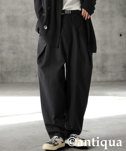 antiqua（アンティカ）の「デザインテーパードパンツ（その他パンツ・レディース・ブラック/グレー/オフホワイト・LARGE/MEDIUM）」の19枚目の写真